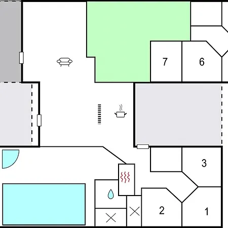 Prázdninový dům Pet Friendly In With Sauna Blåvand